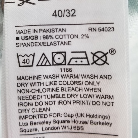 GAP Men’s Slim Stretch Jeans Size: 40 - Picture 9 of 10